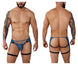 Pikante PIK 0985 Hare Garter Jockstrap Color Blue