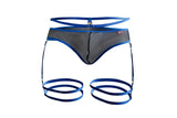 Pikante PIK 1082 Lujueria Garter Thongs Color Blue