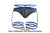 Pikante PIK 1082 Lujueria Garter Thongs Color Blue