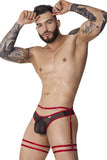 Pikante PIK 1082 Lujueria Garter Thongs Color Red