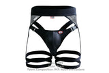 Pikante PIK 1085 Hard Garter Jockstrap Color Black