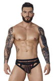 Pikante PIK 1093 Oomph Mesh Briefs Color Black