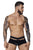 Pikante PIK 1096 Clandestine Velvet Trunks Color Black