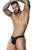 Pikante PIK 1099 Clandestine Velvet Thongs Color Black