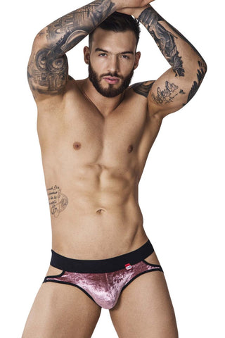 Pikante PIK 1100 Clandestine Velvet Jockstrap Color Pink