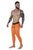 Pikante PIK 1271 Sonar Athletic Pants Color Orange