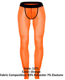 Pikante PIK 1271 Sonar Athletic Pants Color Orange