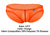 Pikante PIK 1277 Sonar Briefs Color Orange