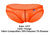 Pikante PIK 1277 Sonar Briefs Color Orange