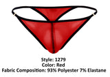 Pikante PIK 1279 Sonar Thongs Color Red