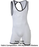 Pikante PIK 1285 Montreaux Bodysuit Color White