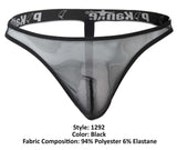 Pikante PIK 1292 Creamfieland Thongs Color Black