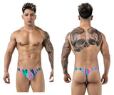 Pikante PIK 1829 Abstract Thongs Color Green
