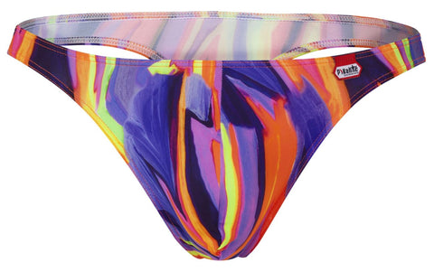 Pikante PIK 1829 Abstract Thongs Color Purple
