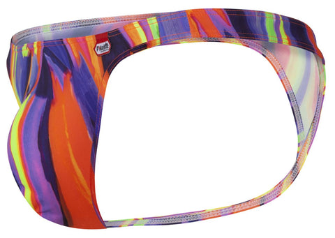 Pikante PIK 1829 Abstract Thongs Color Purple