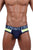 Private Structure BAUT4388 Athlete Mini Briefs Color Navy Ranger