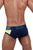 Private Structure BAUT4388 Athlete Mini Briefs Color Navy Ranger