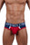 Private Structure BAUT4388 Athlete Mini Briefs Color Red Falcon