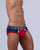 Private Structure BAUT4388 Athlete Mini Briefs Color Red Falcon