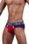 Private Structure BAUT4388 Athlete Mini Briefs Color Red Falcon