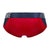 Private Structure BAUT4388 Athlete Mini Briefs Color Red Falcon