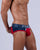 Private Structure BAUT4388 Athlete Mini Briefs Color Red Falcon