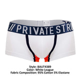 Private Structure BAUT4389 Athlete Trunks Color White League