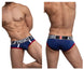 Private Structure BAUX4186 Athlete Mini Briefs Color Navy