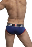 Private Structure BAUX4186 Athlete Mini Briefs Color Navy