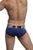 Private Structure BAUX4186 Athlete Mini Briefs Color Navy