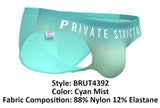 Private Structure BRUT4392 Bare Bikini Color Cyan Mist