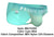 Private Structure BRUT4392 Bare Bikini Color Cyan Mist