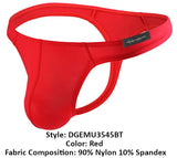 Private Structure DGEMU3545BT Desire Glaze Thong Color Red