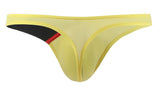 Private Structure DGUY4025 Desire Glaze G-String Color Yellow