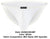 Private Structure DIAMU3454BT Desire Intima Low Rise Bikini Color White