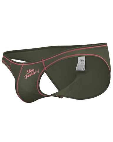 Private Structure EPUS4563 Prime Eutopia Bikini Brief Color Olive