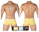 Private Structure EPUT4386 Pride 2PK Mid Waist Trunks Color Yellow-Blue