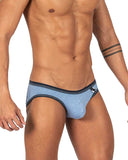 Private Structure LCUT4358 Barn Boy Low Rise Mini Brief Color Denim