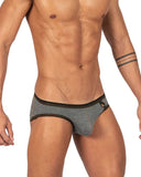 Private Structure LCUT4358 Barn Boy Low Rise Mini Brief Color Stone Gray