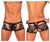 Private Structure LCUT4417 Alpha Low Waist Harness Trunks Color Black