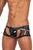 Private Structure LCUT4417 Alpha Low Waist Harness Trunks Color Black