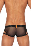 Private Structure LCUT4419 Alpha Low Waist Garter Mini Color Black