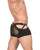 Private Structure LCUT4420 Alpha Low Waist Mesh Back Jockstrap Trunks Color Black