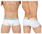 Private Structure MOUX4103 Mo Lite Mid Waist Trunks Color White