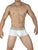 Private Structure MOUX4103 Mo Lite Mid Waist Trunks Color White