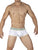 Private Structure MOUX4103 Mo Lite Mid Waist Trunks Color White
