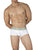 Private Structure MOUX4103 Mo Lite Mid Waist Trunks Color White
