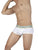 Private Structure MOUX4103 Mo Lite Mid Waist Trunks Color White