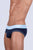 Private Structure MOUX4104 Mo Lite Mid Waist Mini Briefs Color Navy