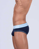 Private Structure MOUX4104 Mo Lite Mid Waist Mini Briefs Color Navy